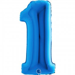 Balão Foil 102cm Azul