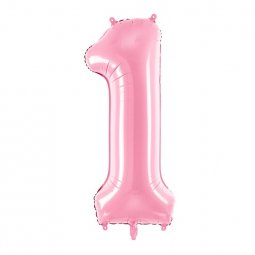 Balão Foil 86cm Rosa Claro