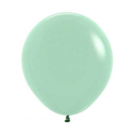 15 Balões latex R18 (45cm) - Pastel Dusk Green Tea - 126