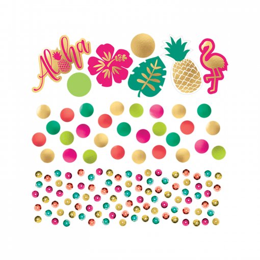 Pack 3 Confettis Aloha