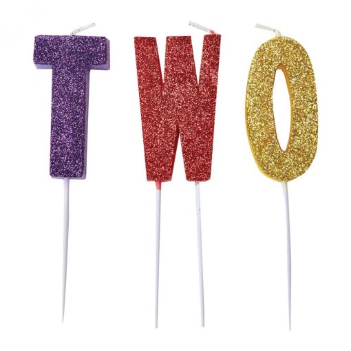 Velas de Aniversário TWO
