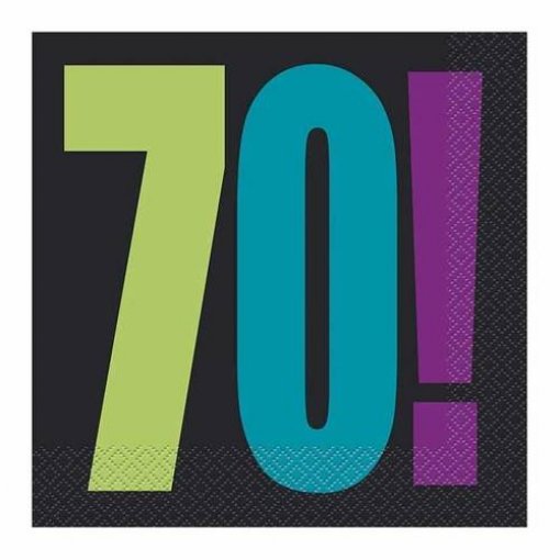 16 Guardanapos 33cm Birthday Cheer nº 70