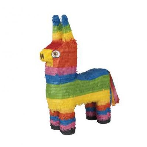 Pinhata 3D Burro Colorido (Mexicano)