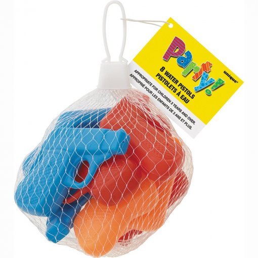 18 UN - 8 Pistolas de água