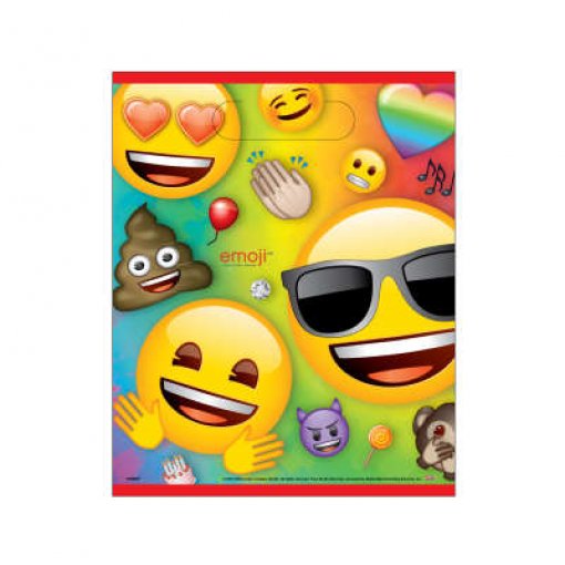 8 Sacos de oferta Emoji Rainbow Fun