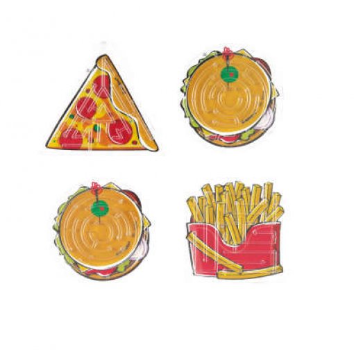 4 Jogos Pinball Comida (Hamburguer, Pizzas, Fast Food)