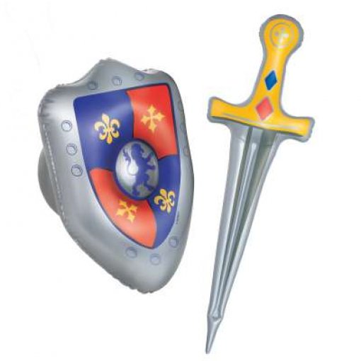 Espada e Escudo Insuflável