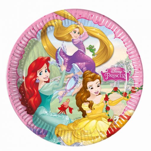8 Pratos 23cm EU Princess Dreaming