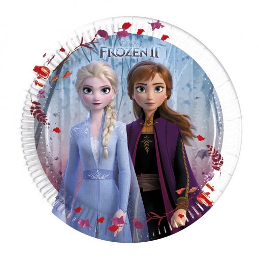 8 Pratos 20cm EU Frozen II