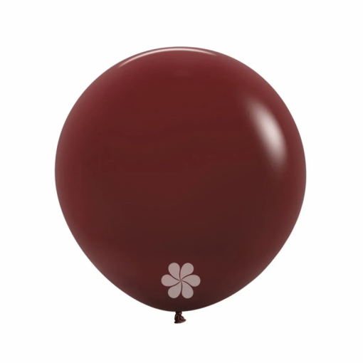 10 Balões latex R24 (60cm) - Merlot - 018