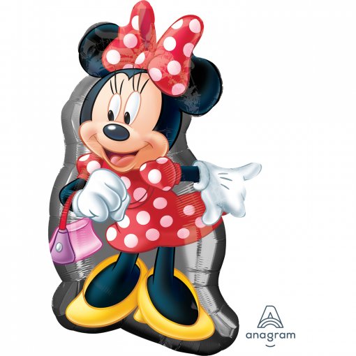 Balão Foil P38 SuperShape Corpo Minnie