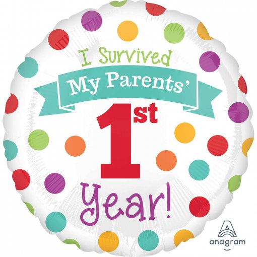 Balão Foil S40 1º Aniversário