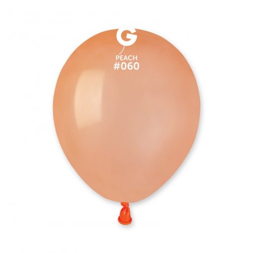 100 Balões latex 5'' (12cm) cor Peach #060 - A50