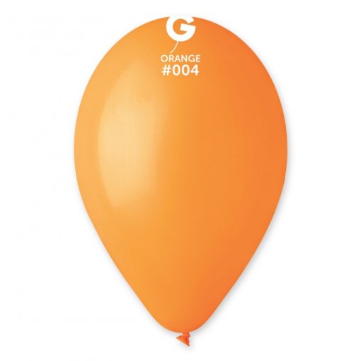 100 Balões latex 12'' (30cm) cor Orange #004 - G110