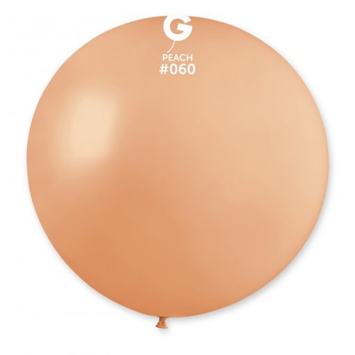 10 Balões latex 40'' (100cm) cor Peach #060 - G40