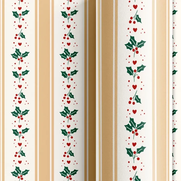 Papel de Embrulho 70x200cm Atelier Natal Verde