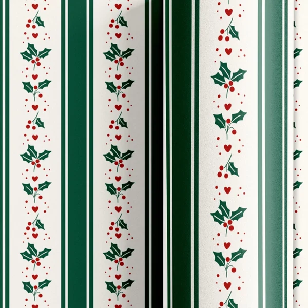 Papel de Embrulho 70x200cm Atelier Natal Bege