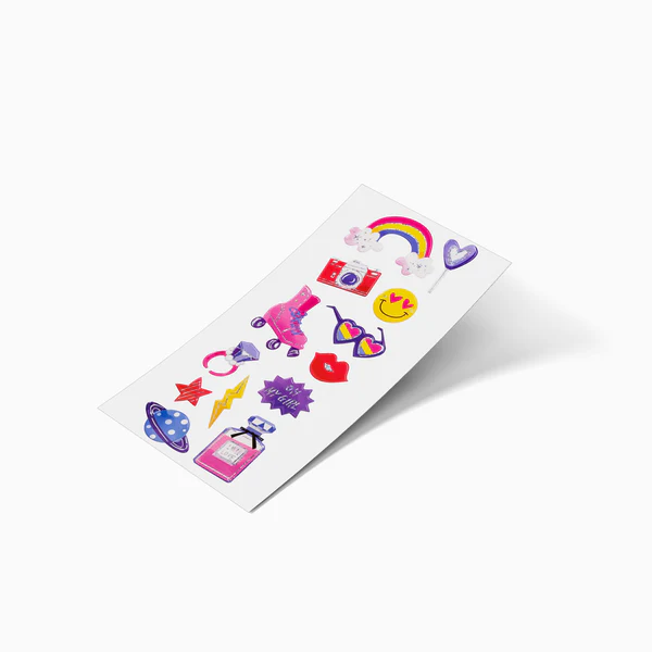 Autocolantes 10x25cm Iridescentes Fun!