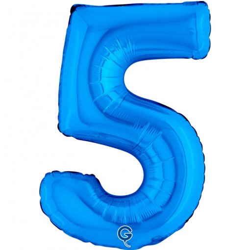 Balão Foil 14'' (35cm) Azul nº5