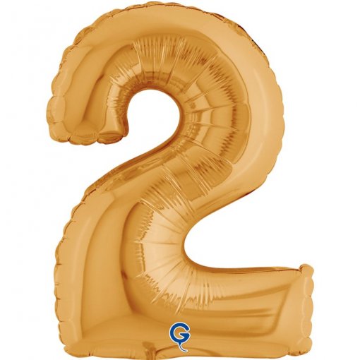 Balão Foil 14'' (35cm) Dourado nº2