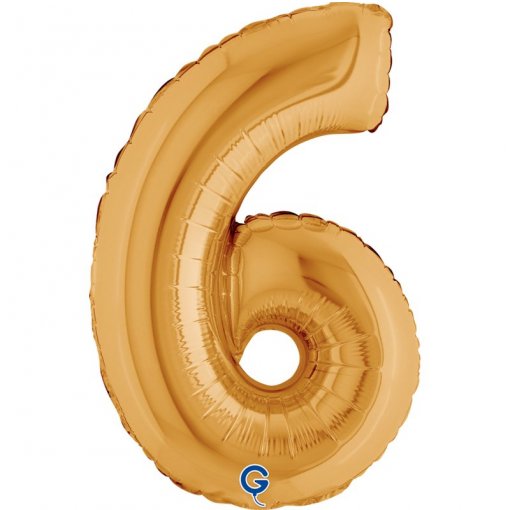 Balão Foil 14'' (35cm) Dourado nº6