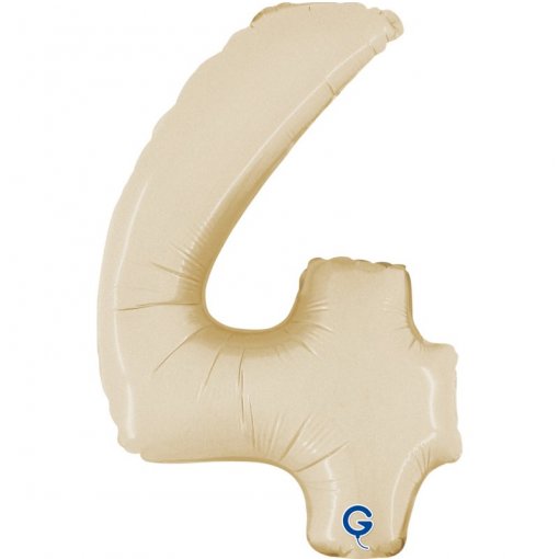 Balão Foil 14'' (35cm) Satin Cream nº4