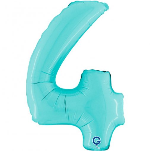 Balão Foil 14'' (35cm) Azul Pastel nº4