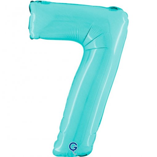 Balão Foil 14'' (35cm) Azul Pastel nº7