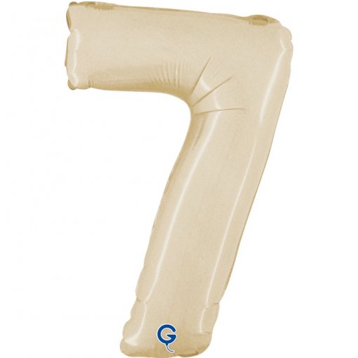 Balão Foil 14'' (35cm) Satin Cream nº7