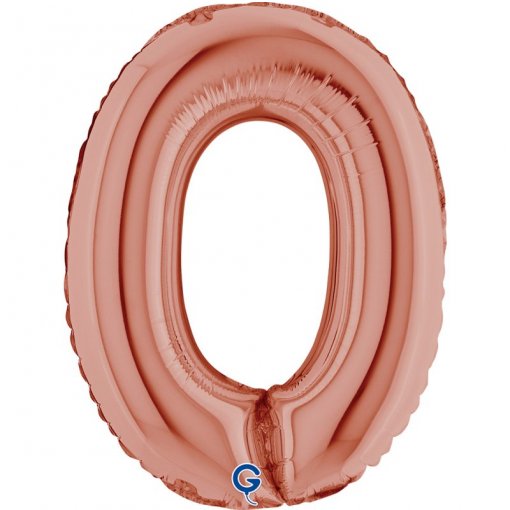 Balão Foil 14'' (35cm) Rose Gold nº0