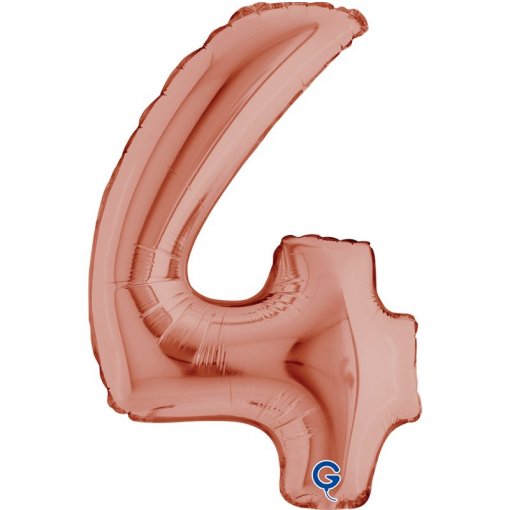 Balão Foil 14'' (35cm) Rose Gold nº4