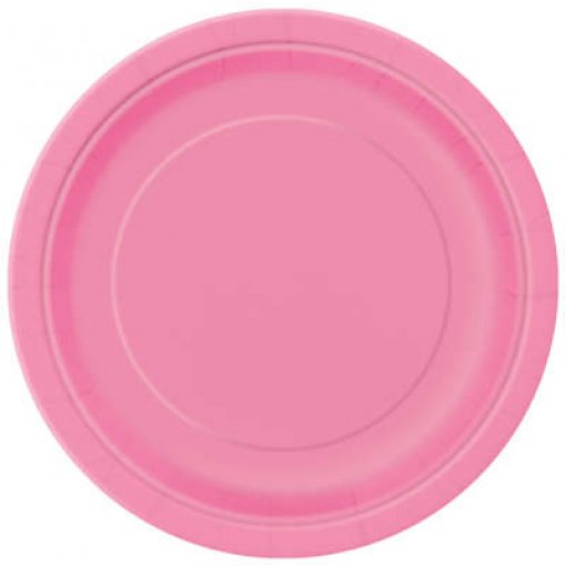 8 Pratos 18cm EU Rosa Choque