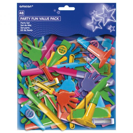 Pack 48 Brindes Noisemaker 