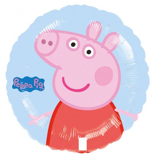 Balão Foil S60 Peppa Pig Azul