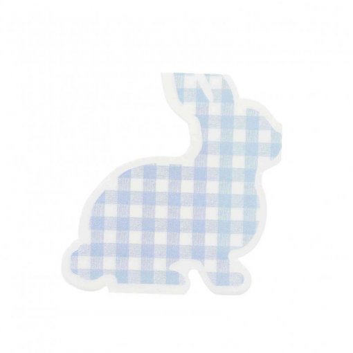 20 Guardanapos 32x32,5cm Coelho Vichy