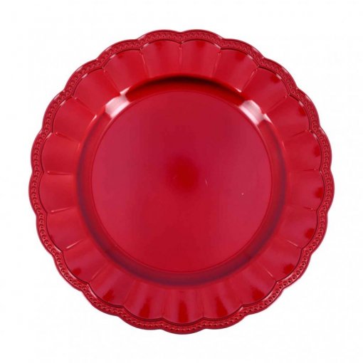 Base para Pratos 33cm Prestige Vermelho