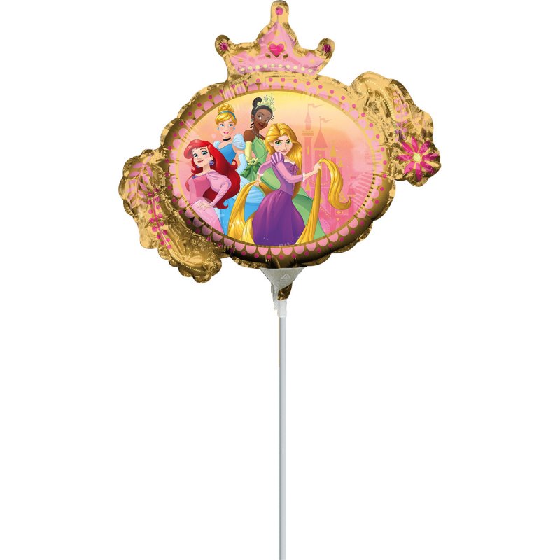 Balão Foil Mini Shape Princesas Disney