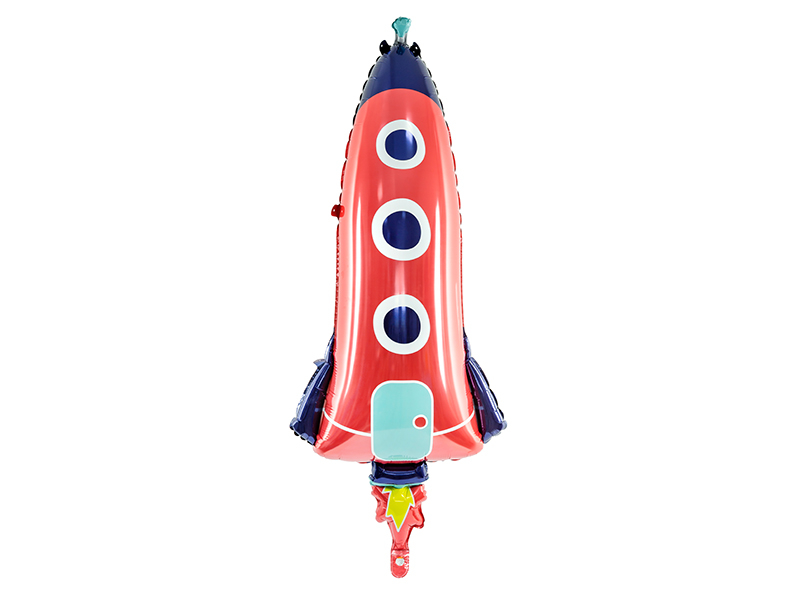 Balão Foil 44x115cm Foguetão - Espaço