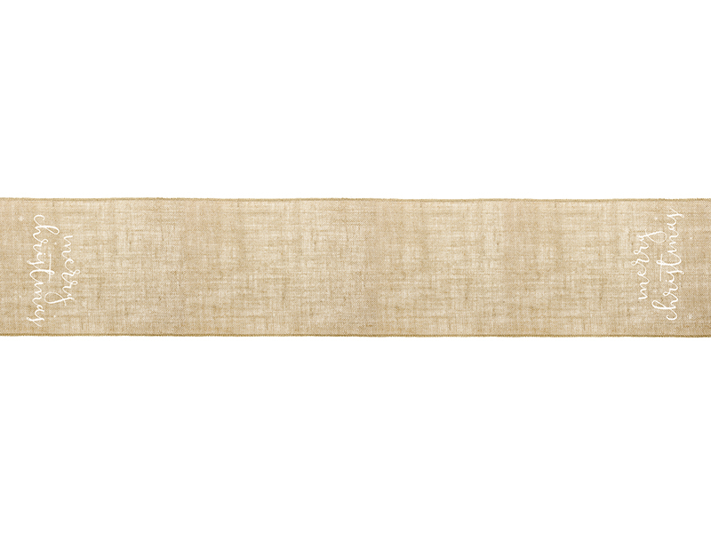 Corredor de Mesa 50x250cm Juta Merry Christmas