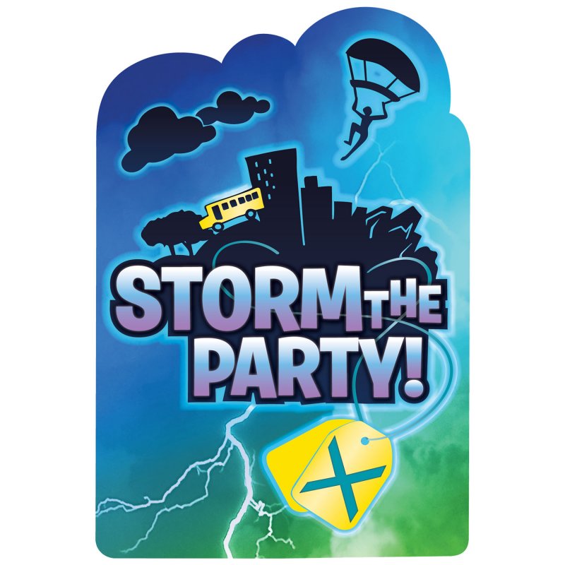 8 Convites Battle Royal