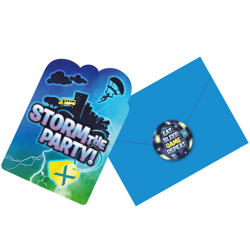 8 Convites Battle Royal