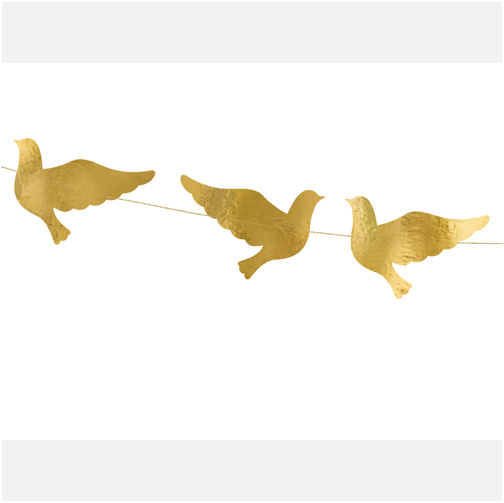 Grinalda 86cm Pombas (Batizado / Comunhão)