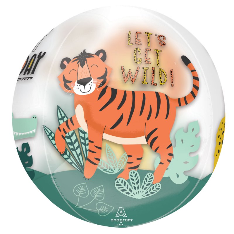 Balão Foil Orbz G20 Get Wild - Safari