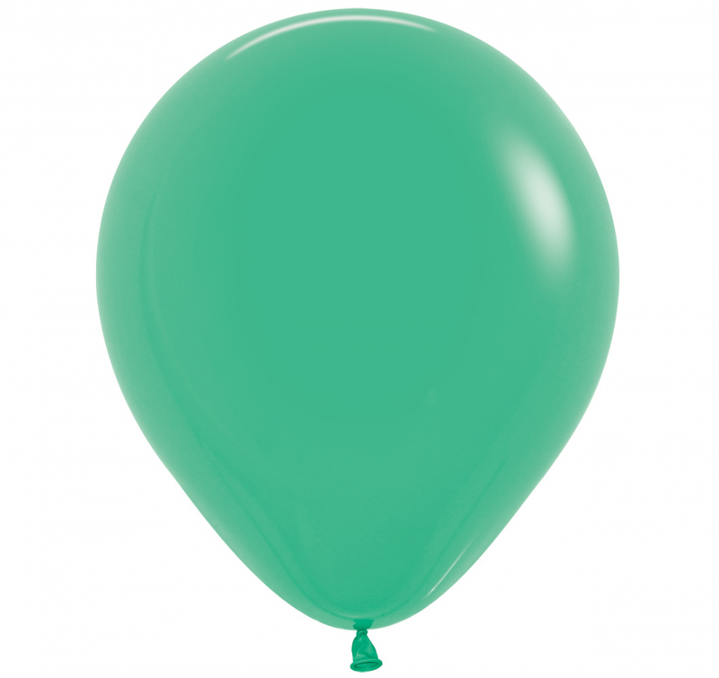 15 Balões latex R18 (45cm) - Green - 030