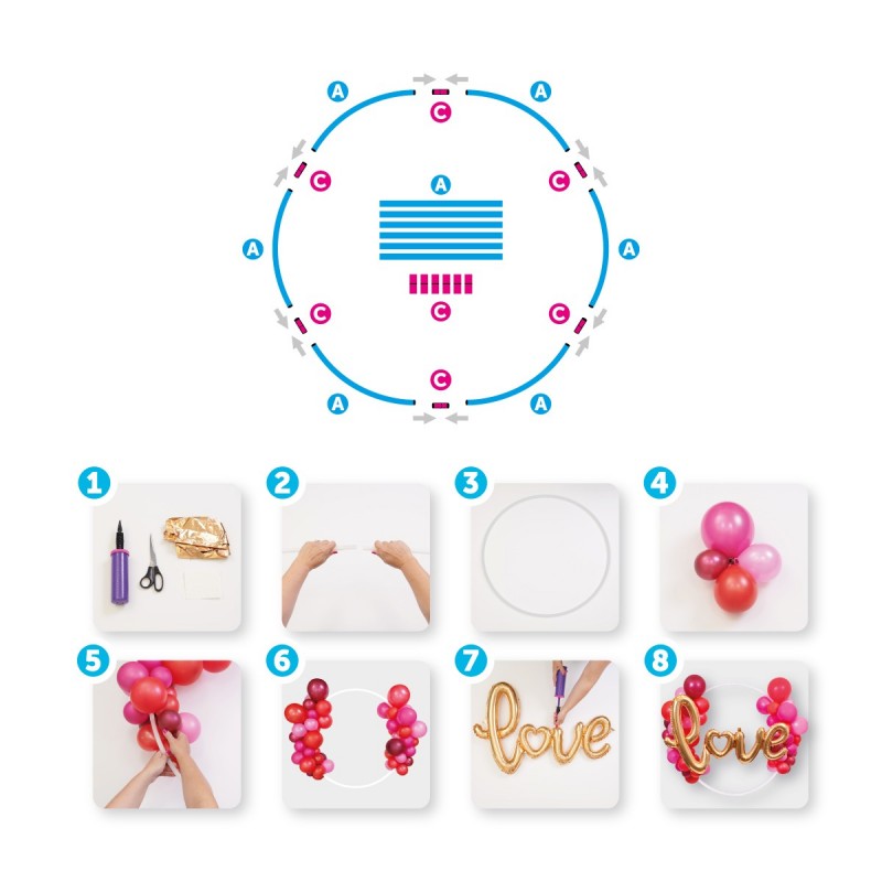 Arco de Balões 80cm