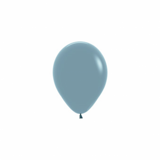 50 Balões latex R5 (12cm) - Pastel Dusk Blue - 140