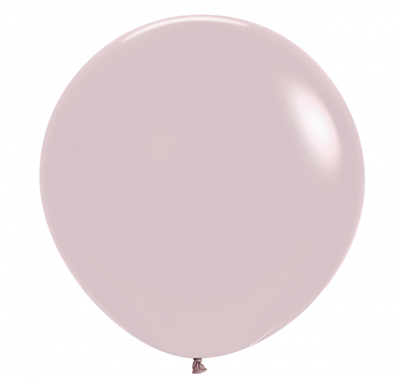 10 Balões latex R24 (60cm) - Pastel Dusk Rose - 110