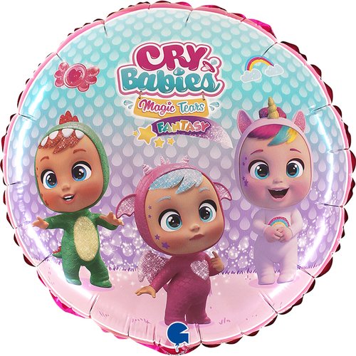 Balão Foil 18'' Cry Babies