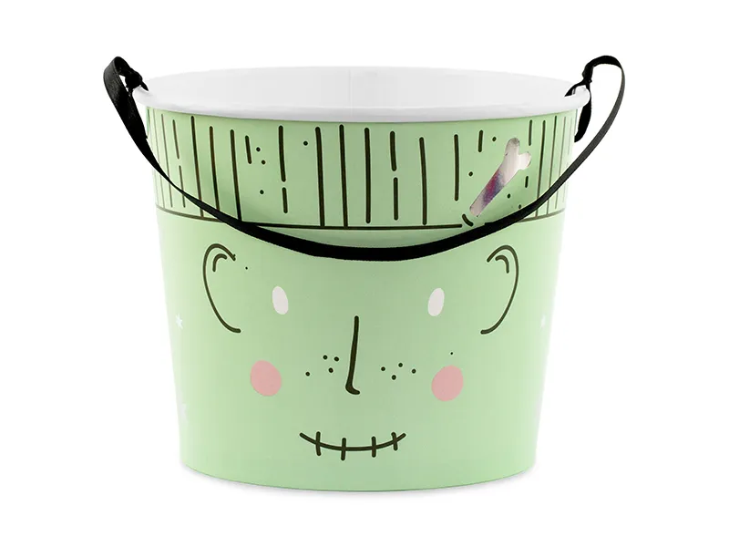 2 Baldes para brindes 13,5cm - Halloween