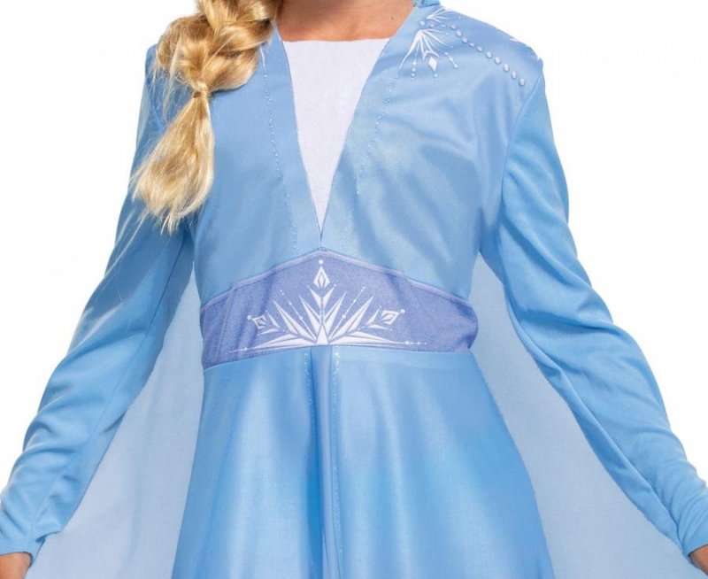 Fato Elsa (Frozen) Idade 7-8 Anos